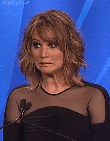 Jennifer Lawrence Yikes GIF