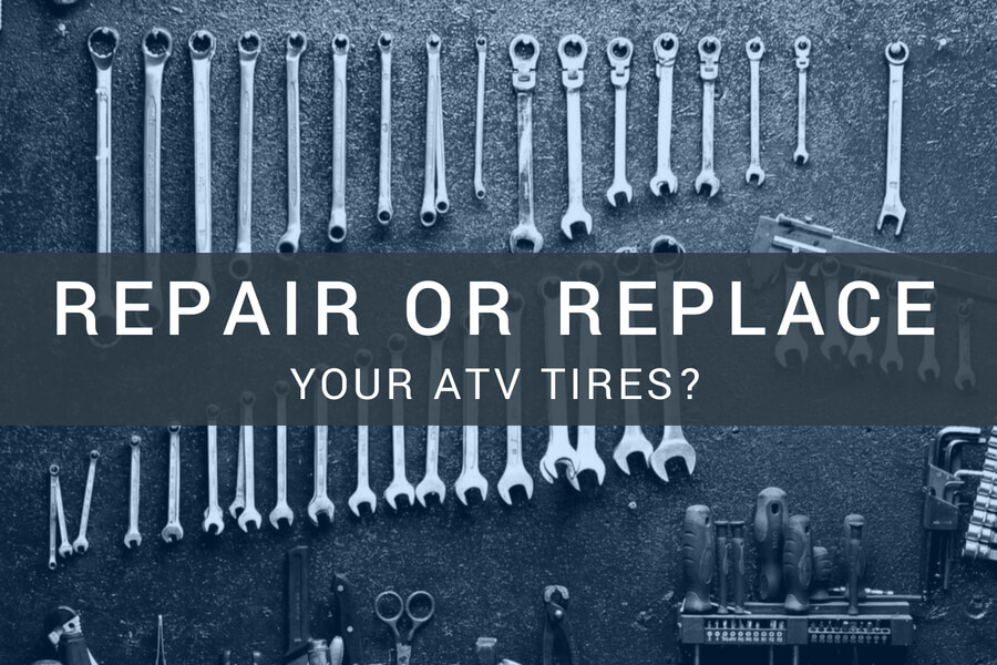 Repair or Replace Your ATV Tires?