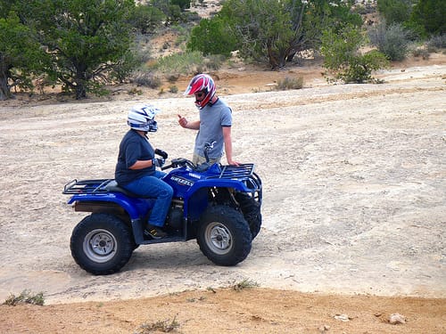 Rules of the open road for ATV riders