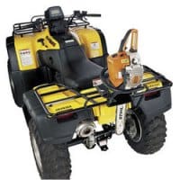 ATV chainsaw holder